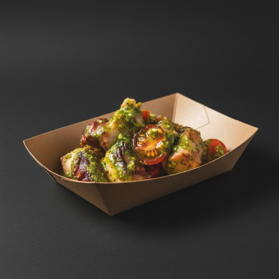 バジル薫タコのマリネ