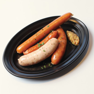 ソーセージの盛り合わせ