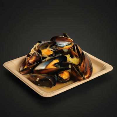 ムール貝のベルギービール蒸し